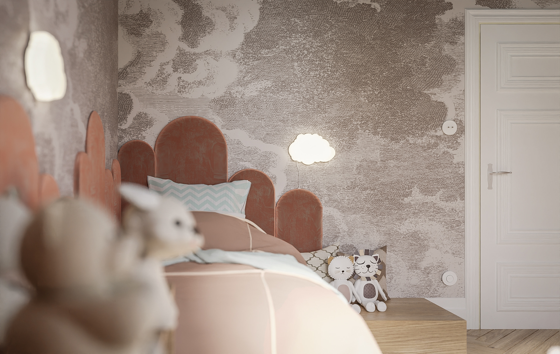 九霄静修处（注：Cloud Nine有九重天；极乐心境之意，Retreat有静修处；休养所之意，结合起来这样翻译较为合适，但具体还需结合语境） -4