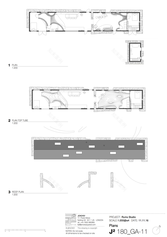 苏格兰废墟中的现代私人住宅-88
