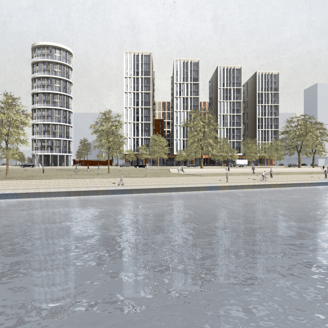 “Дом у причала”（“ЗилАрт”住宅综合体部分地块）丨Сергей Скуратов ARCHITECTS-58