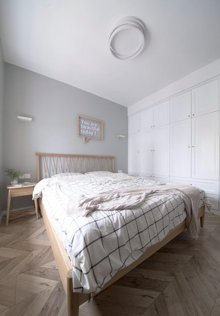 117㎡日北欧风二胎家庭住宅,餐厨空间扩大,儿童房增设高低床-18