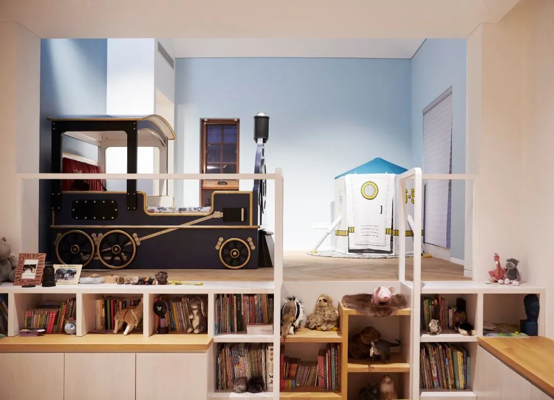 北京顺义错层别墅 | “连”系舒适的居住空间-110