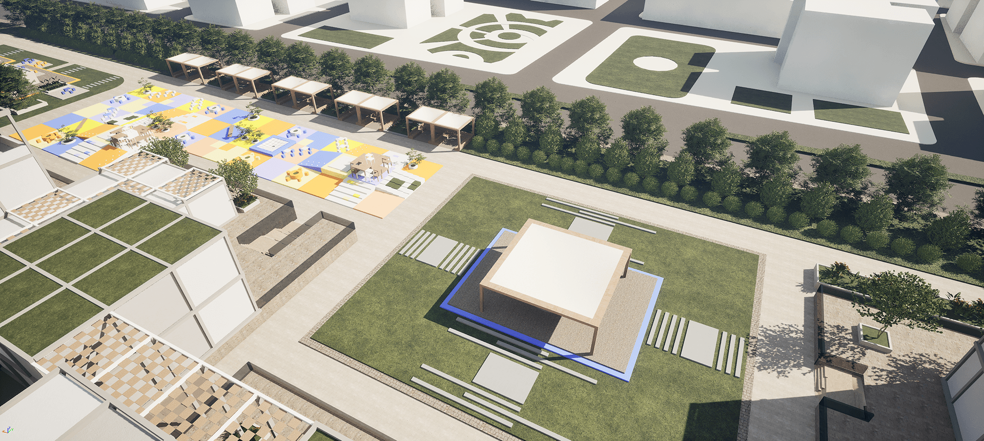 Shofha Ahla 社区中心毕业项目丨艾斯尤特大学工程学院住房建筑与城市发展系-30