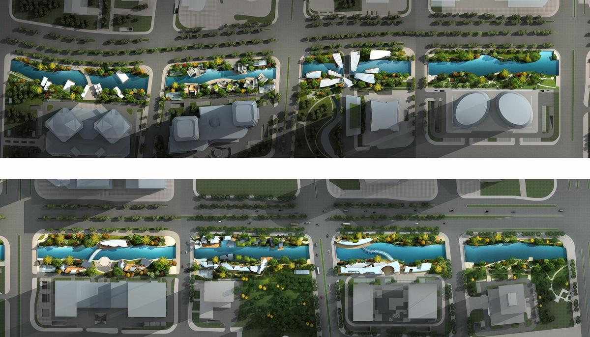 杭州市钱江新城新塘河沿线地铁配套设施“星堂和”丨中国杭州丨浙江大学建筑设计研究院-21