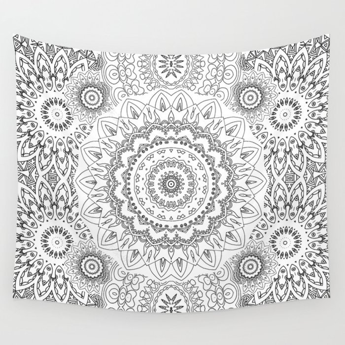 Society6网站上的曼陀罗挂毯丨Mar Cantón,Cat Coquillette等多位艺术家-17