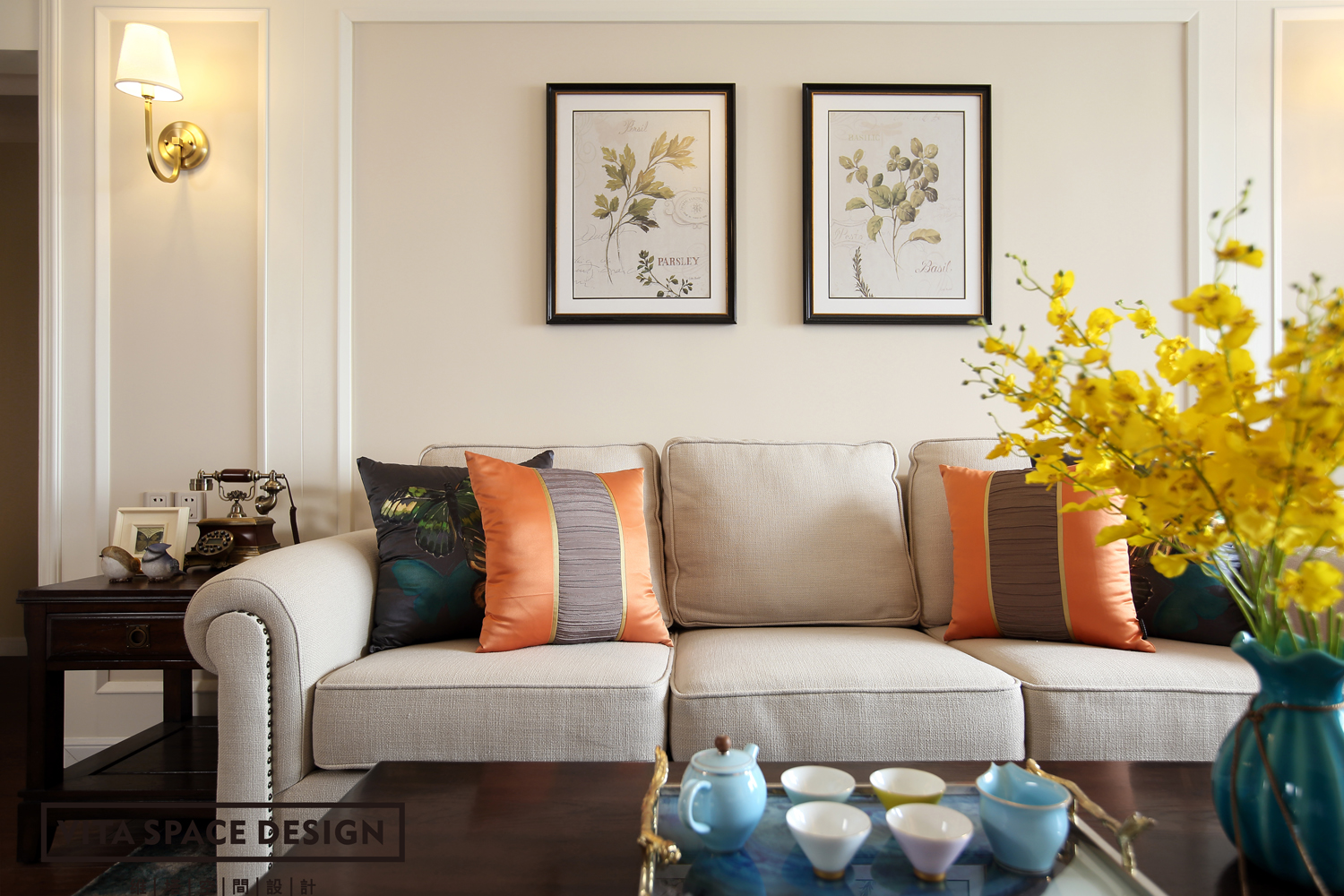 平层丨(轻美式)生活里的温度·维塔空间设计-21