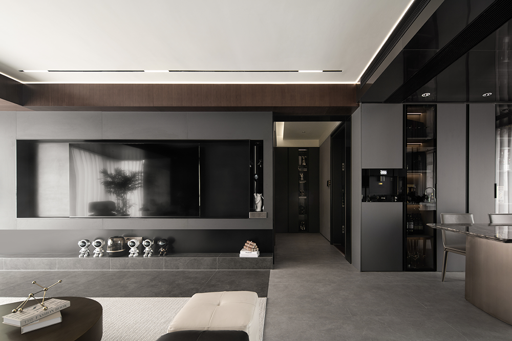 向往:130㎡简约台式,模糊边界丨中国中山丨中山向往空间设计-11