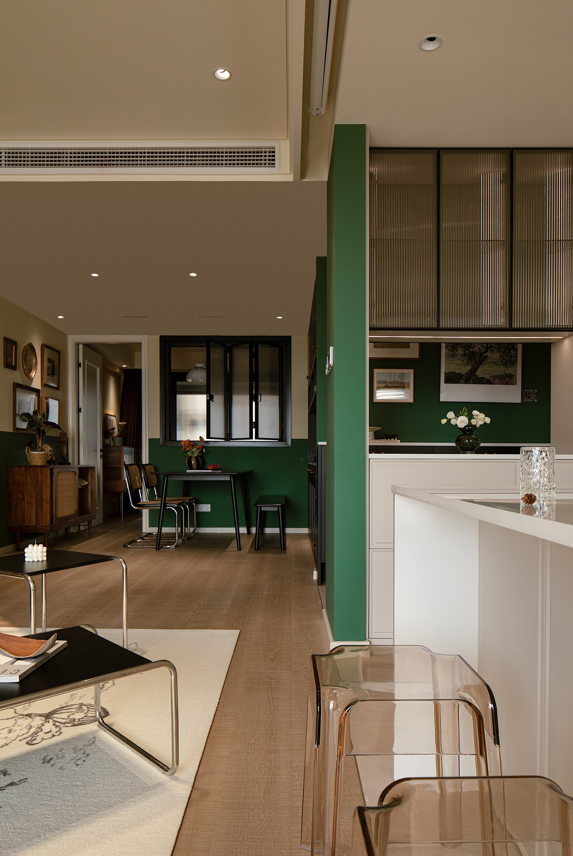 湖畔绿意小户型丨中国合肥丨麻吉空间设计-13