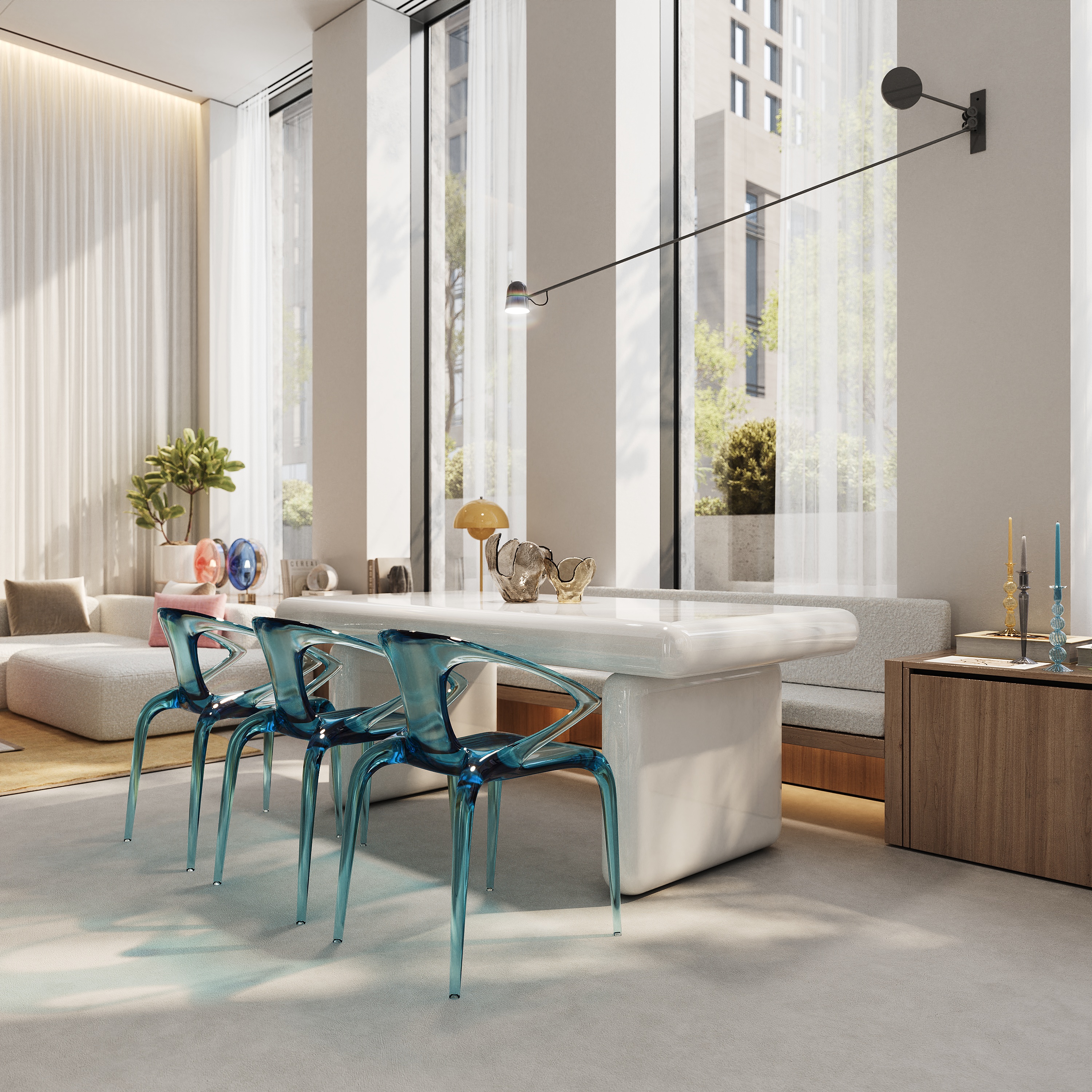 Duplex apartment, 113-9