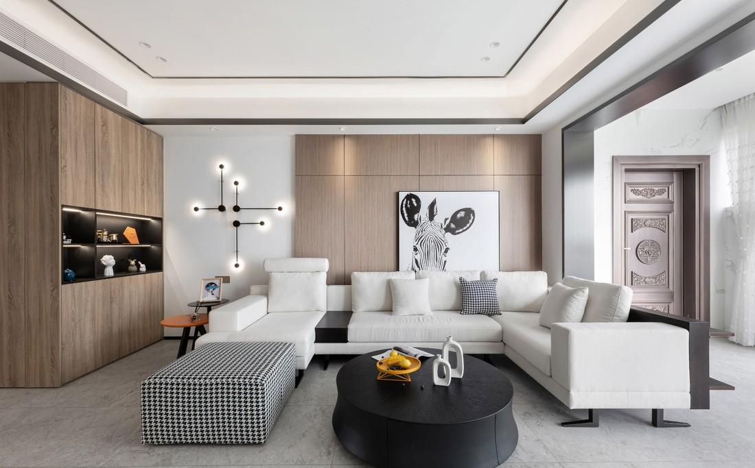 四房两厅轻奢之家,演绎简约精致生活-4