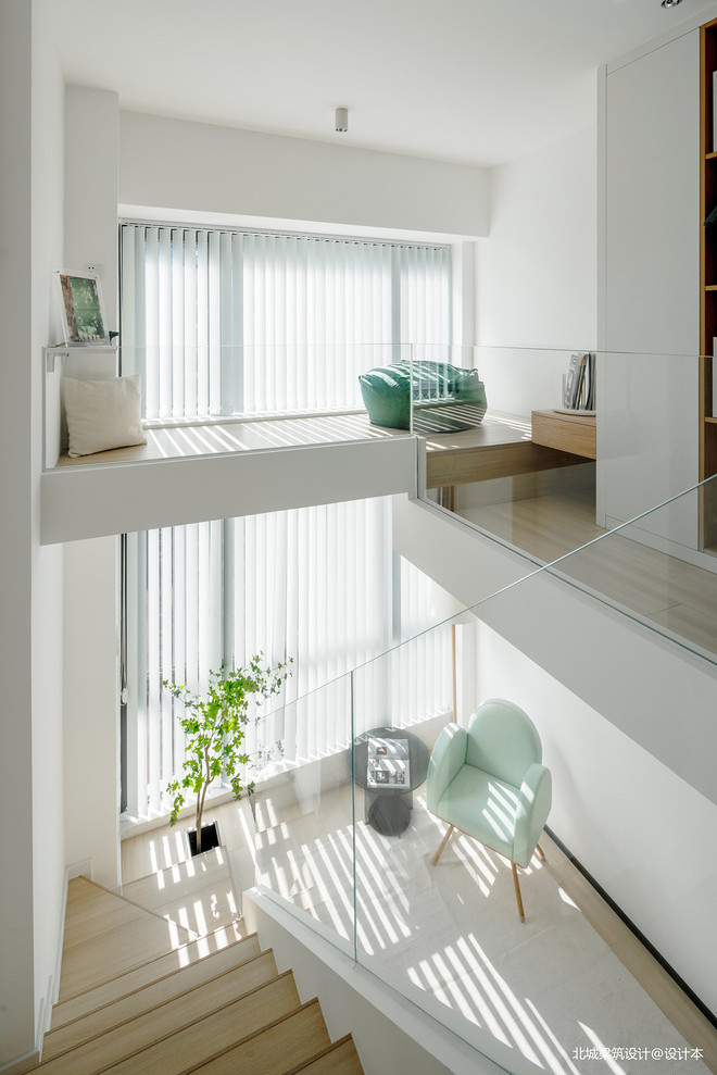 15万元一居50平米装修案例_效果图 - 天生阳光派 / 独立女性的极简LOFT - 设计本-14