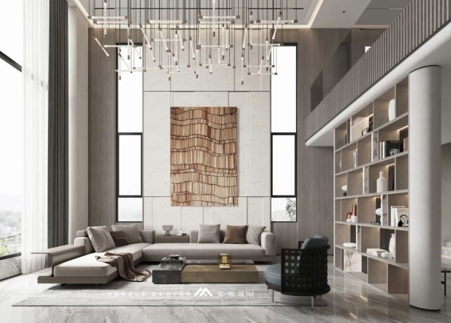 现代艺术别墅设计丨中国深圳丨红柏设计-49