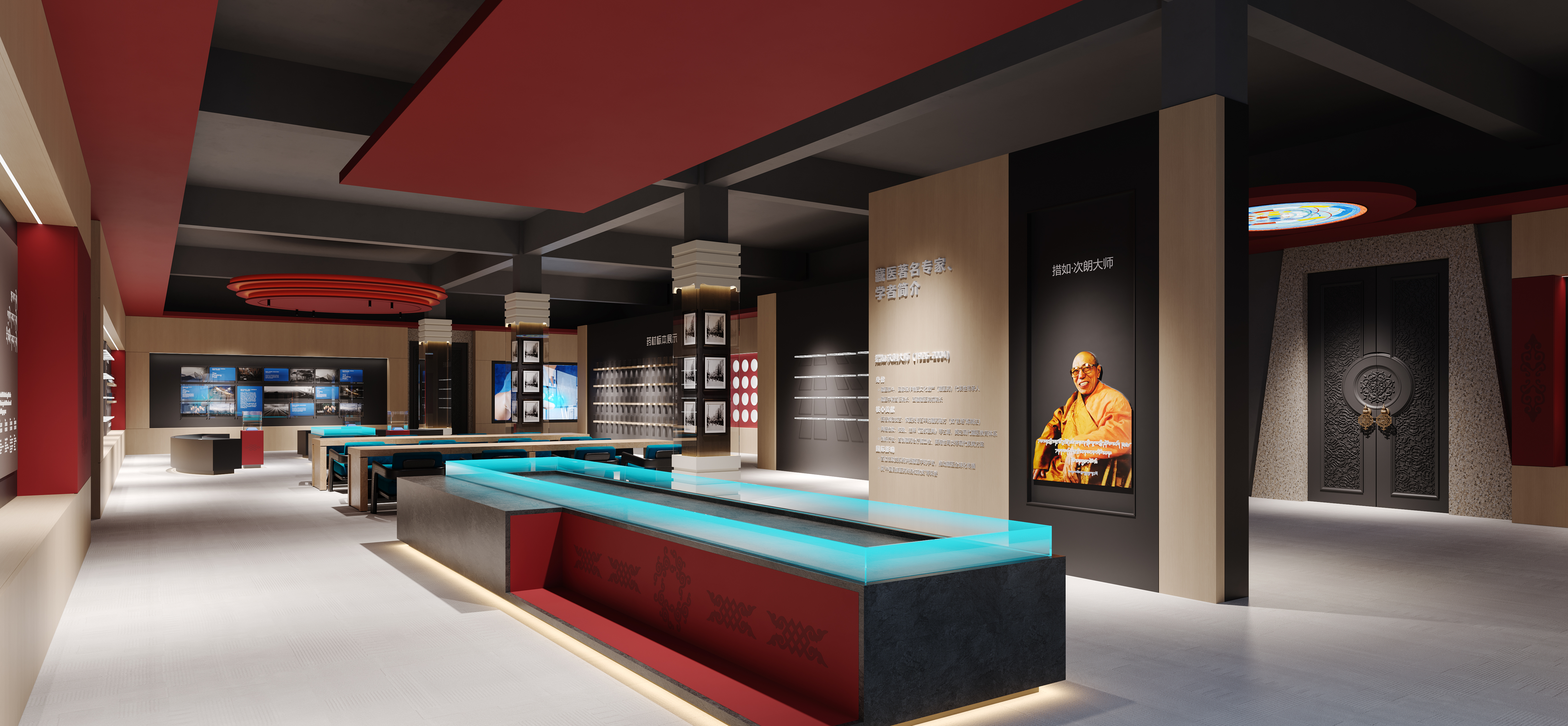 藏式医药展厅-2