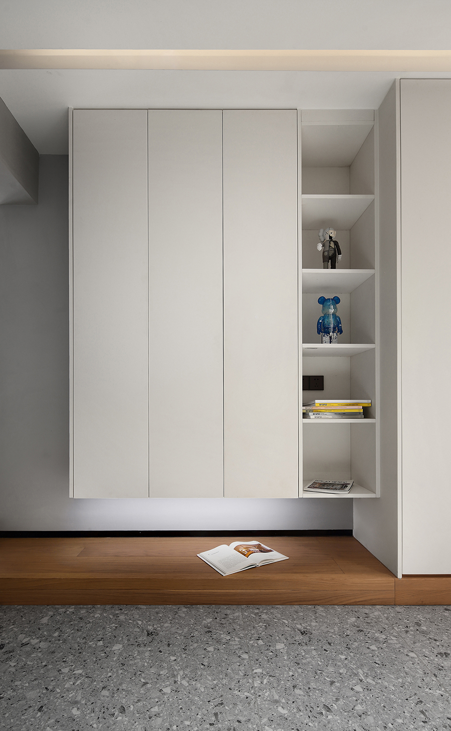 广州极简原木风的住宅-6