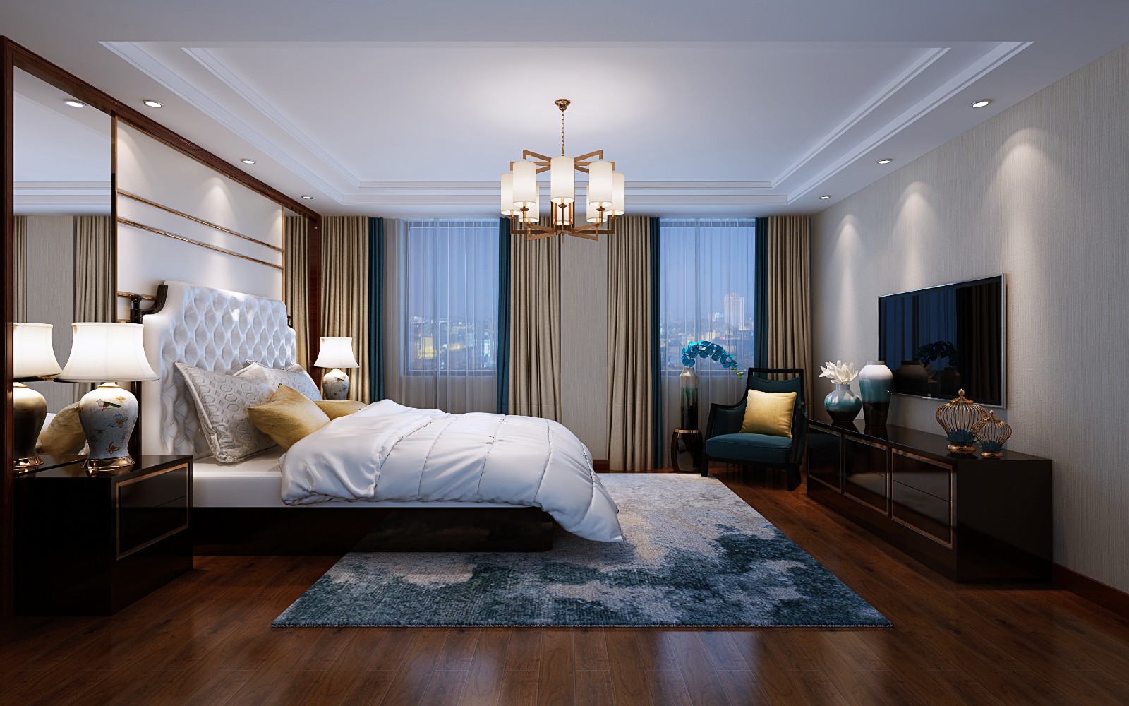 塔城新中式别墅-3