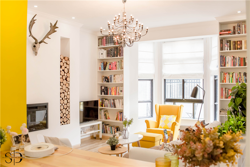 童话王国 | 丛林氧吧般的浪漫尖顶套间设计-8