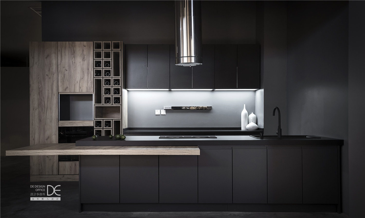 DE 设计事务所 | 极简炫酷工装,打造不一样的办公空间-8