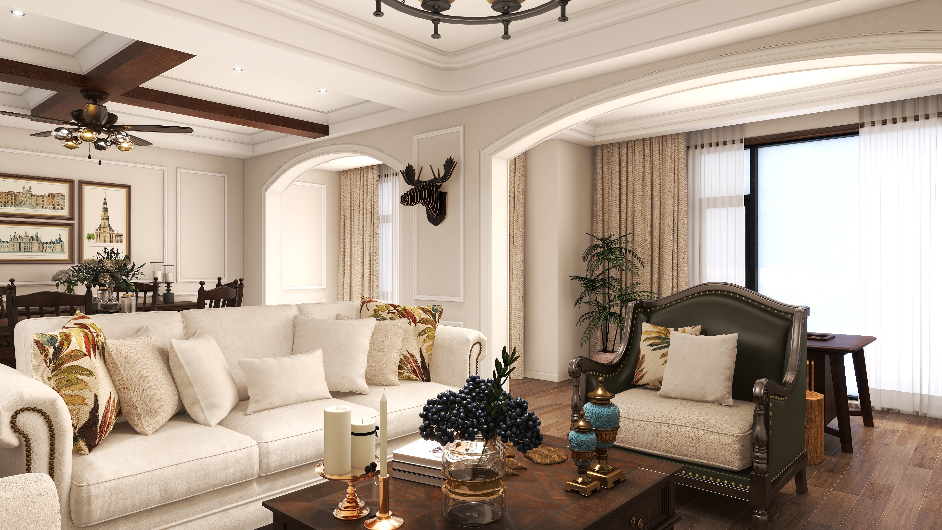 美式别墅丨中国重庆丨胡小波-6