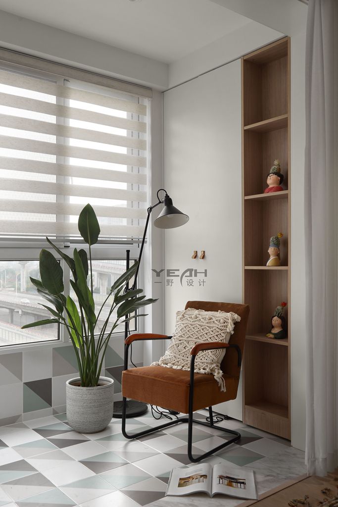 绿意北欧,温馨小家的设计魅力-43