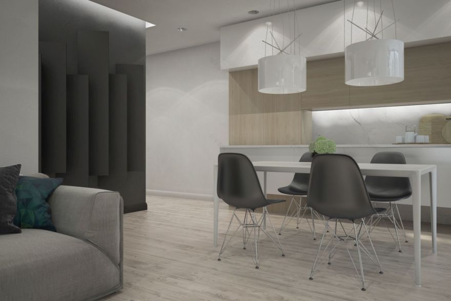 “Салют”现代传统风格公寓室内设计丨Дизайн студія Андрія Гординського-9