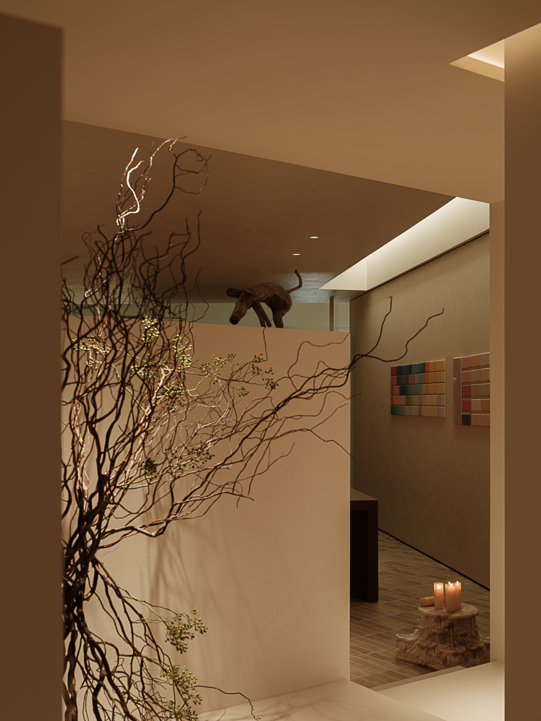 卡百利艺术涂料美学馆丨中国惠州丨土禾空间设计事务所-41