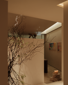 卡百利艺术涂料美学馆丨中国惠州丨土禾空间设计事务所