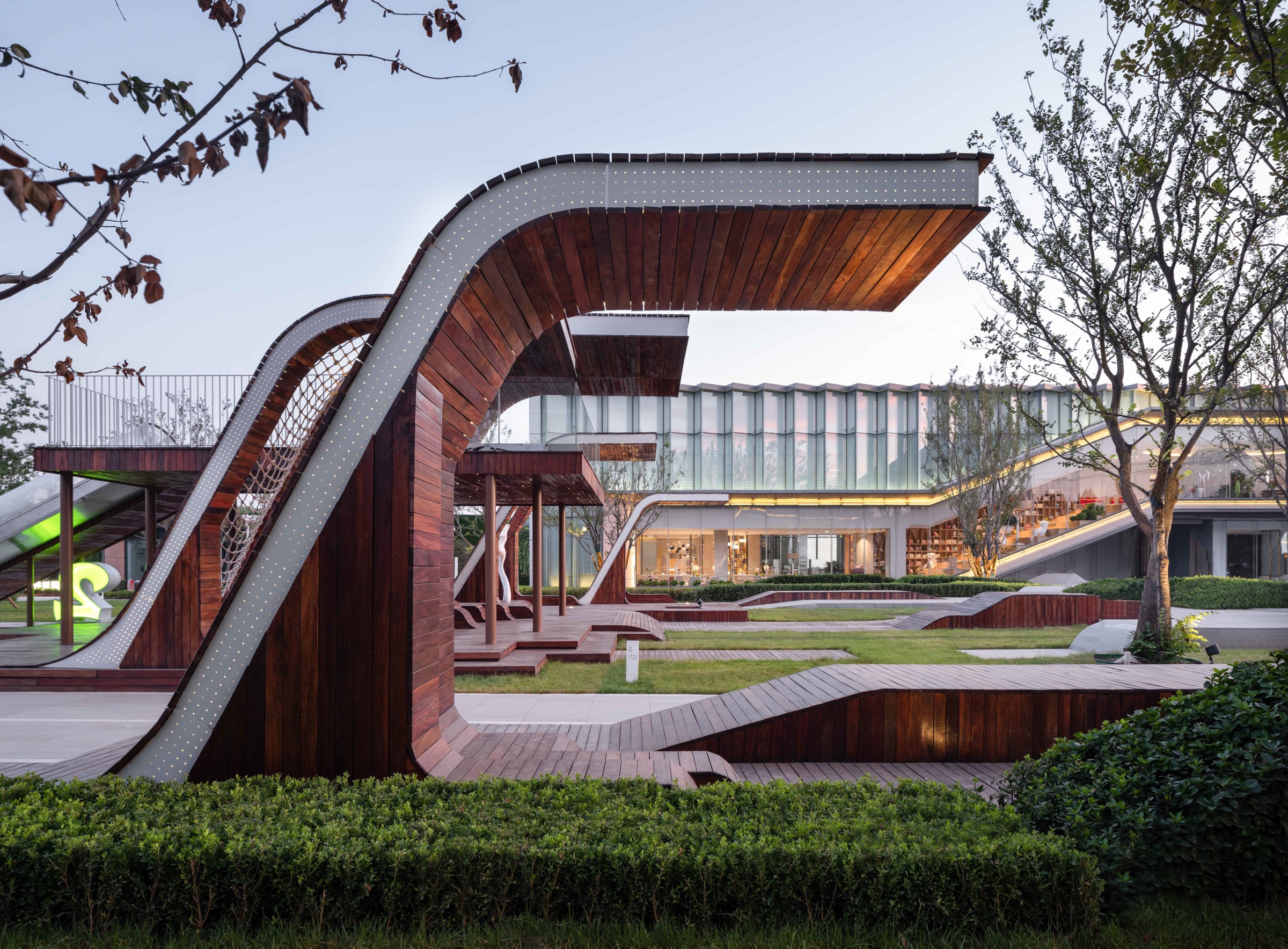 济南·中粮祥云售楼处景观设计-80