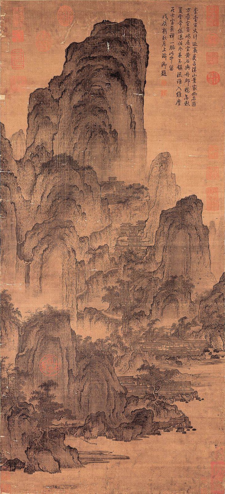 涞源白石山华中小镇二期·白桦林温泉谷竹里馆丨中国河北-0