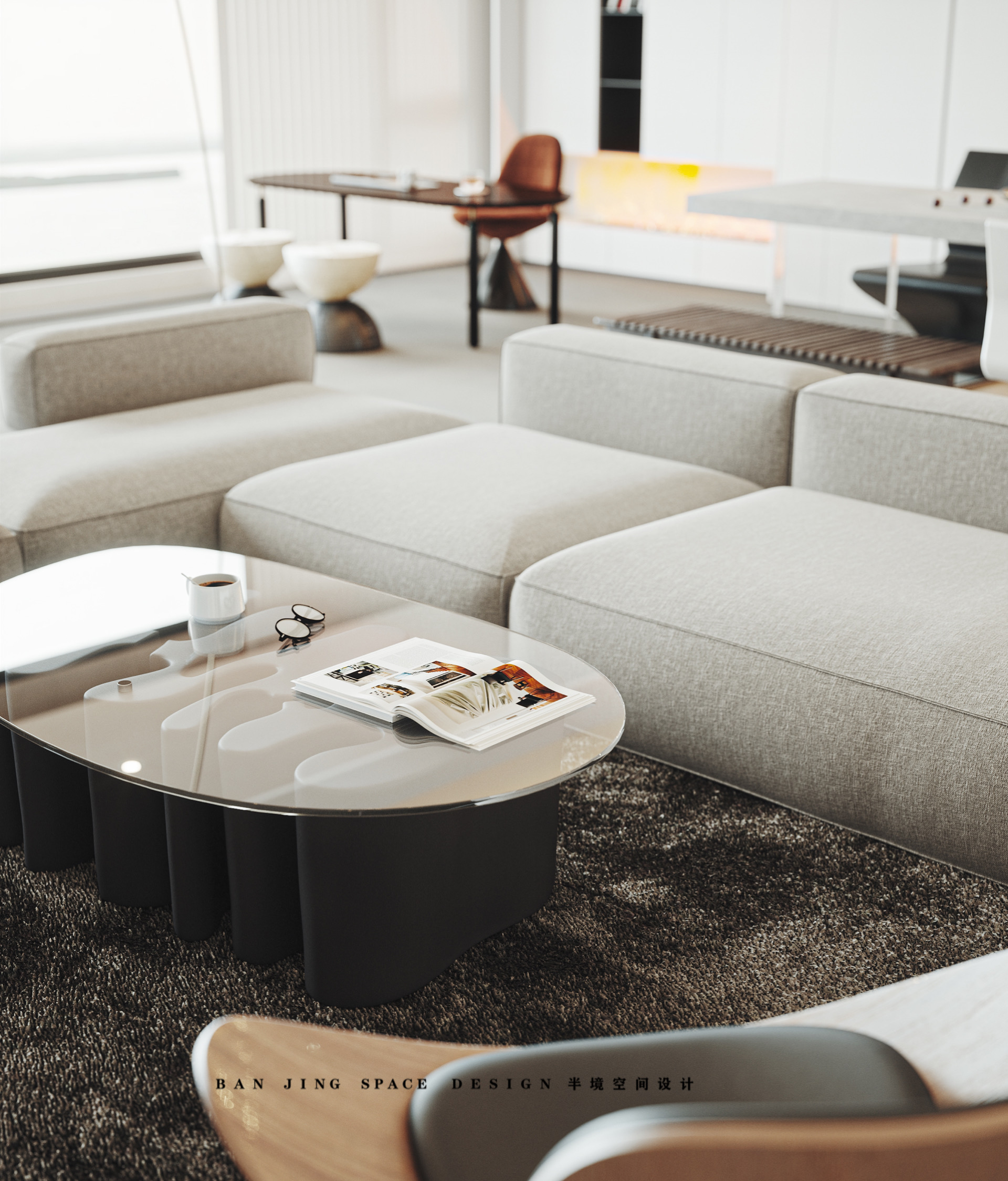 江山悦（精装改造）丨半境空间设计-9