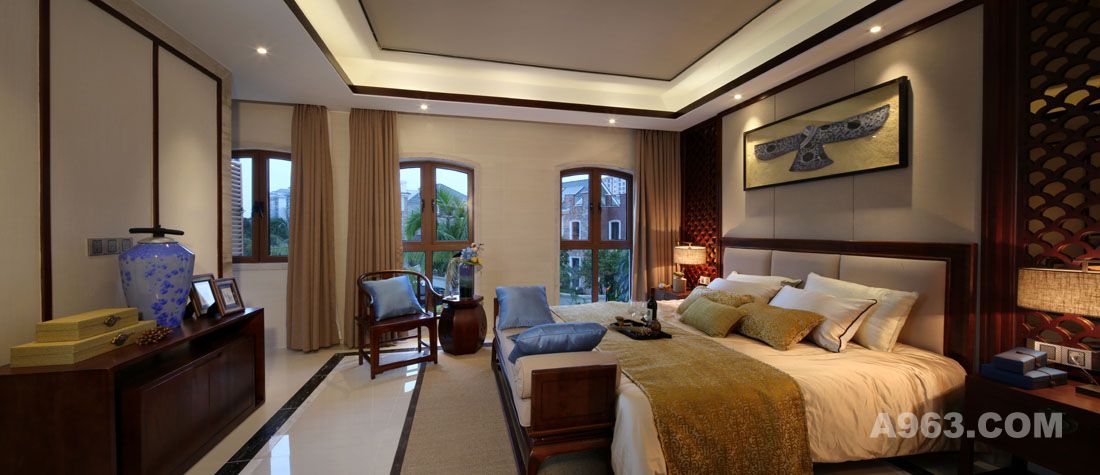 琼海万泉河温泉小镇独栋别墅样板间-8