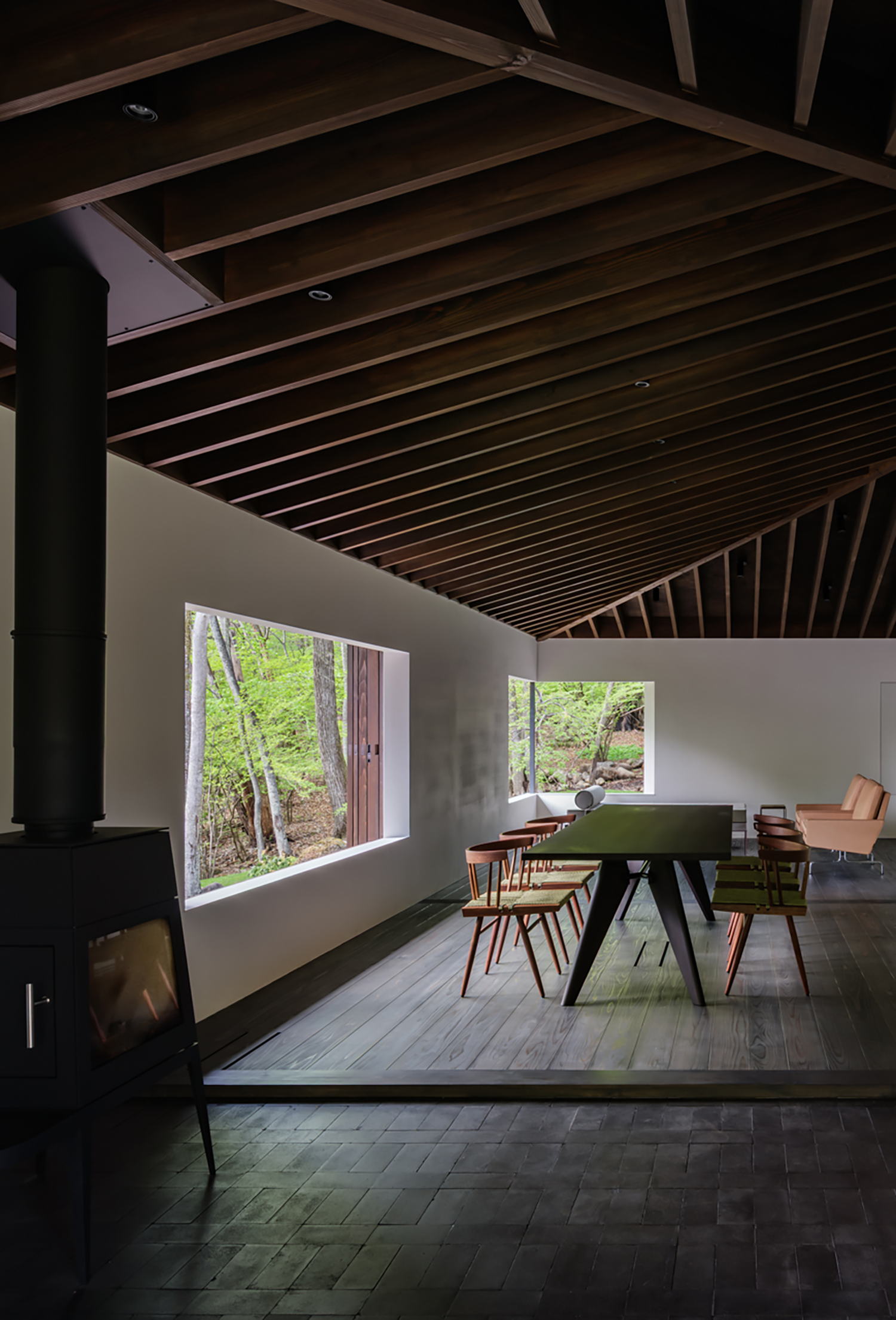 红松林中的然居丨日本丨奥野公章建筑设计事务所-20