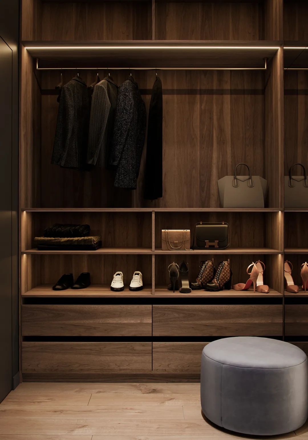 现代简约轻奢住宅丨BODES Studio-39