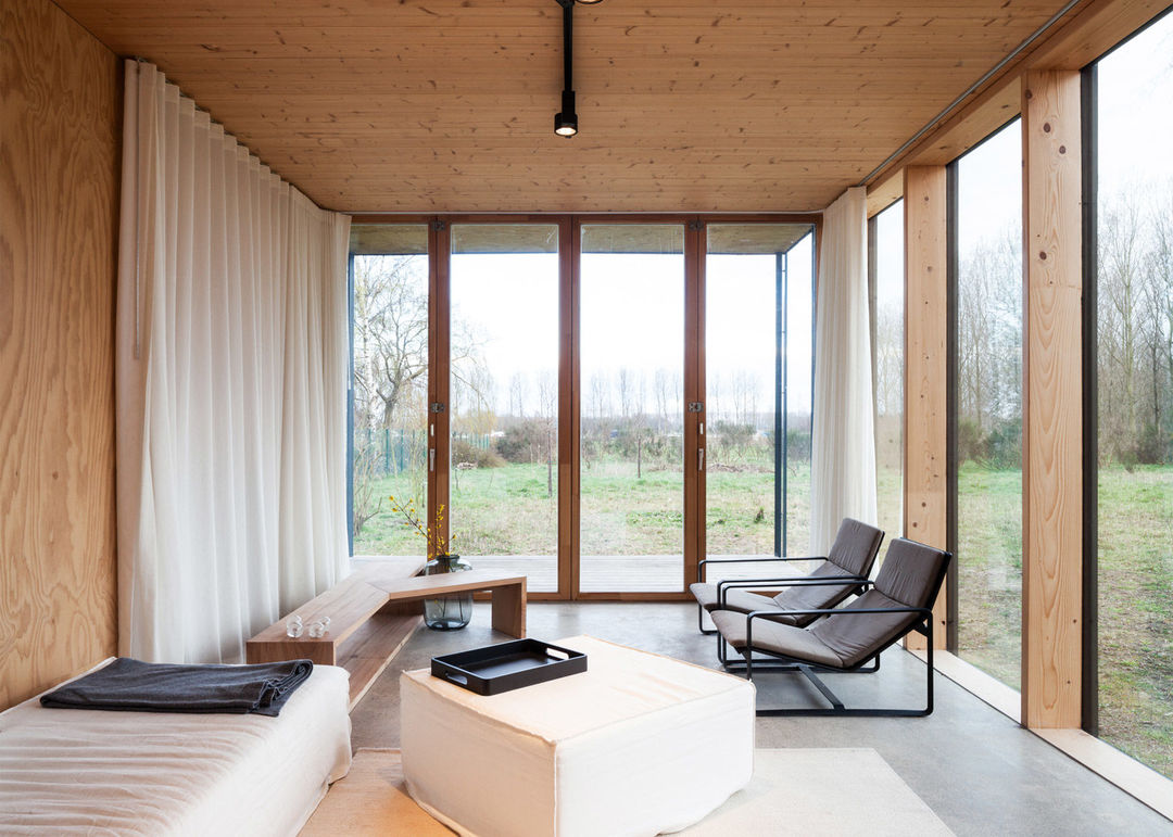 比利时 Wachtebeke 度假小屋 | 简约日式风格-37