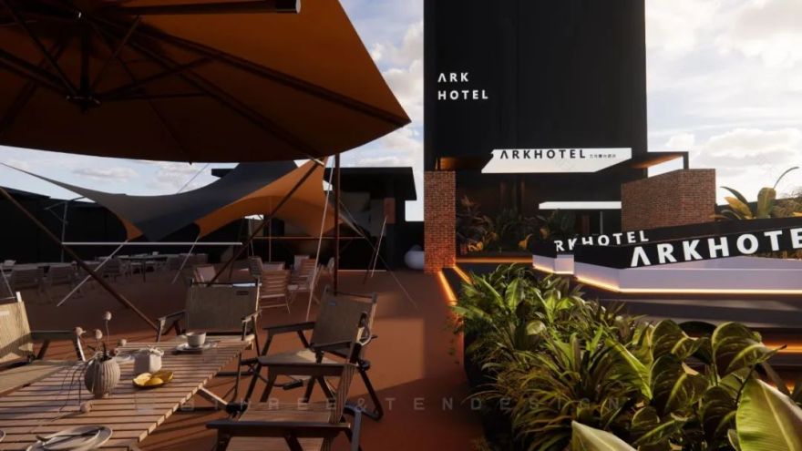 叁拾创设|Λrk方舟露台酒店-44