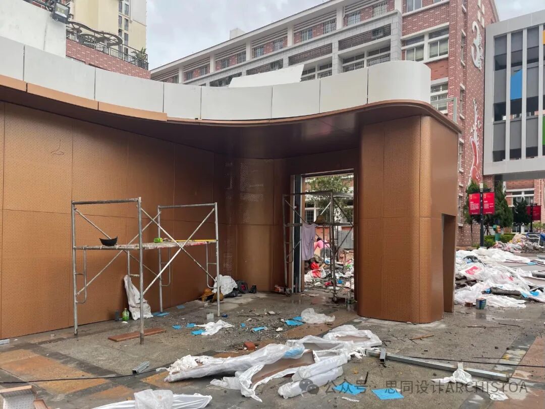 思同现场 厦门市金安小学校门改造丨中国厦门丨思同设计-37