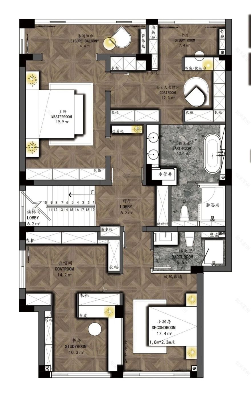 金汇园混搭风格别墅设计丨浅尺住建-18