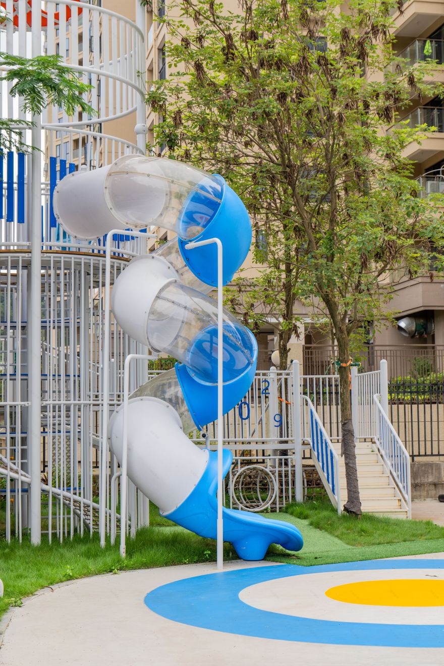 “高铁”主题户外游乐设计丨中国深圳丨深圳市宝荷欣苑幼儿园-40