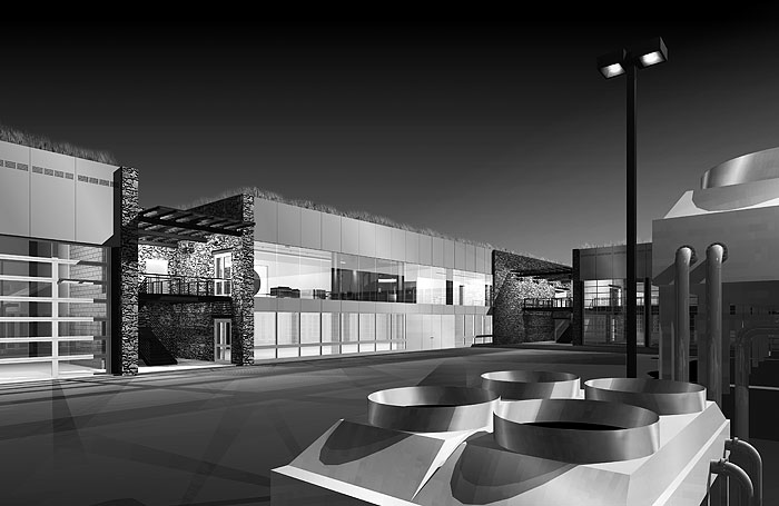 纽约州天然气体压缩站 | 现代工业与自然和谐共生-12