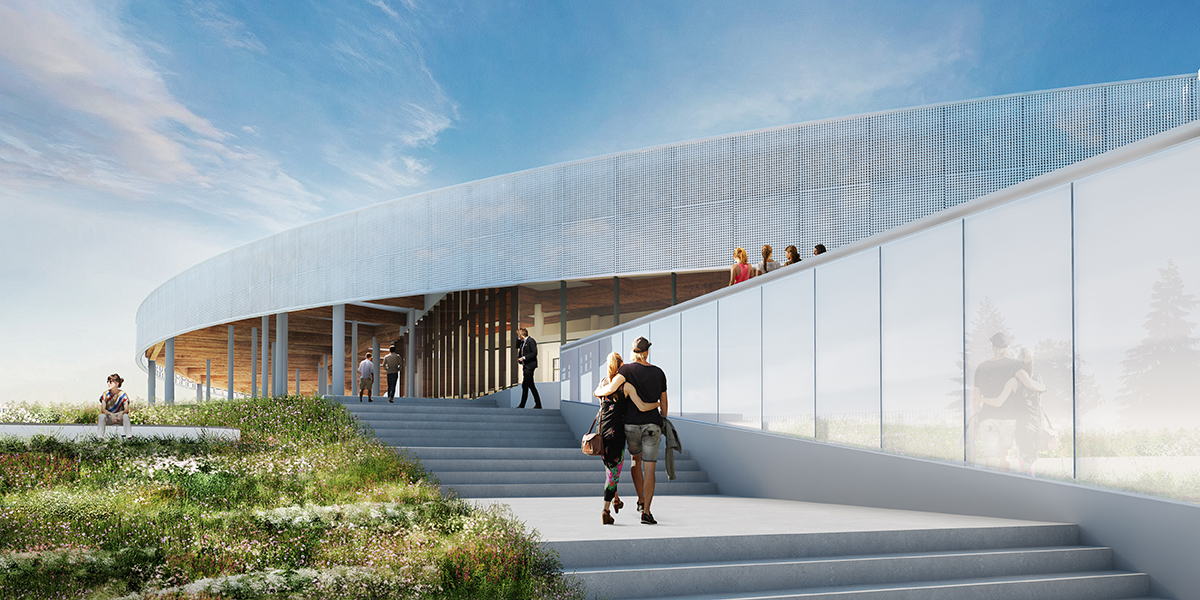 Lemay 事务所打造环保公交中心，融入社区绿色空间-20