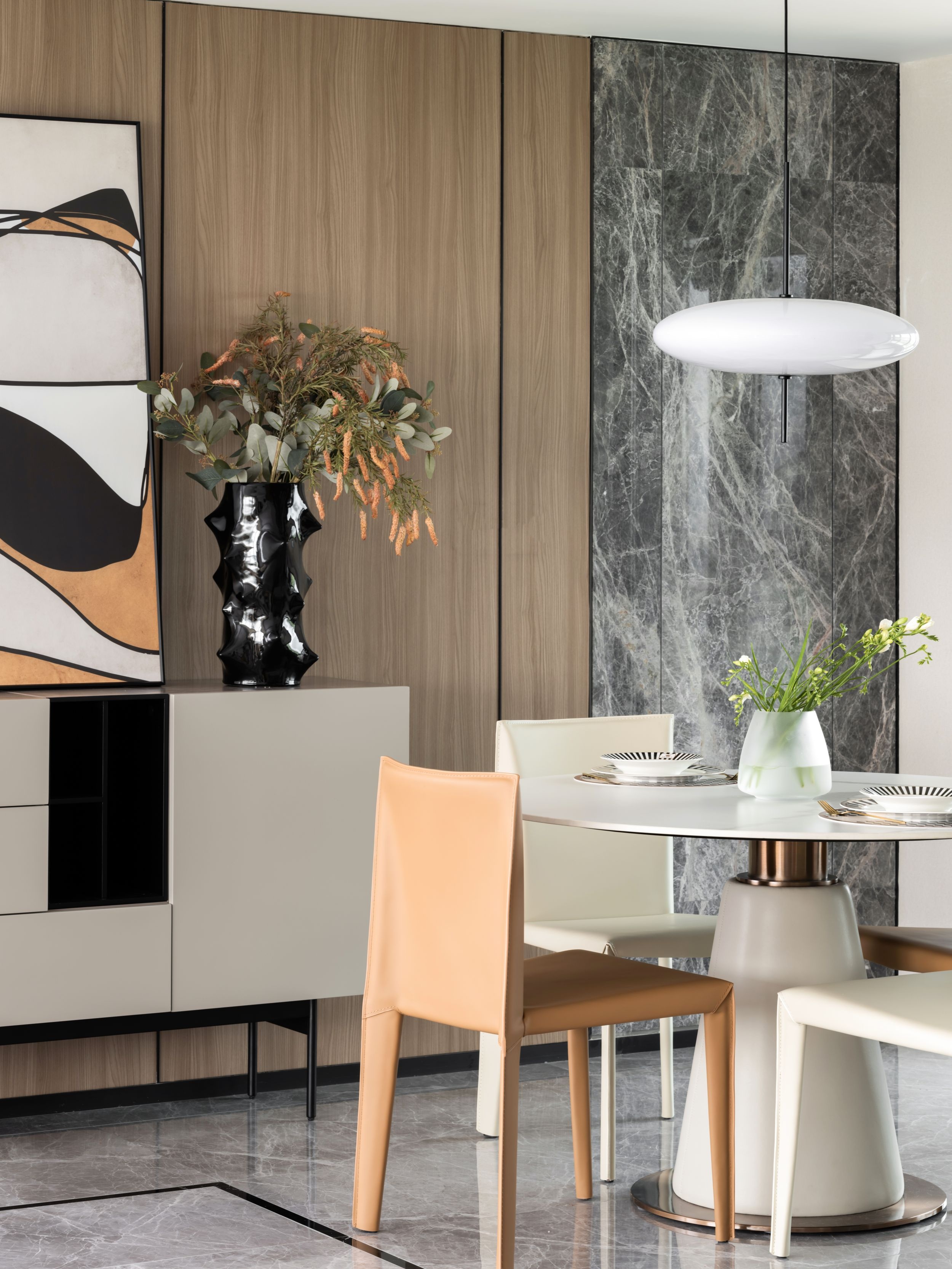 初一 | 190m2精装改造，不必大拆大改，也能打造现代感满满舒适居所-13