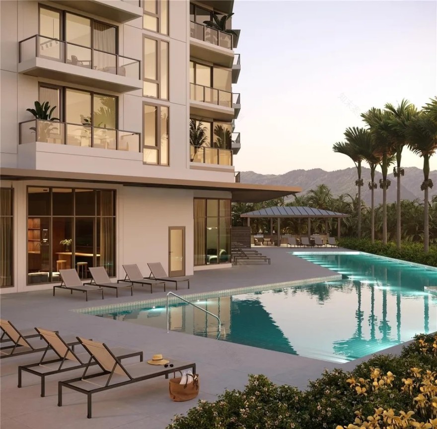 3D 游泳池渲染服务丨The 2D3D Floor Plan Company-26