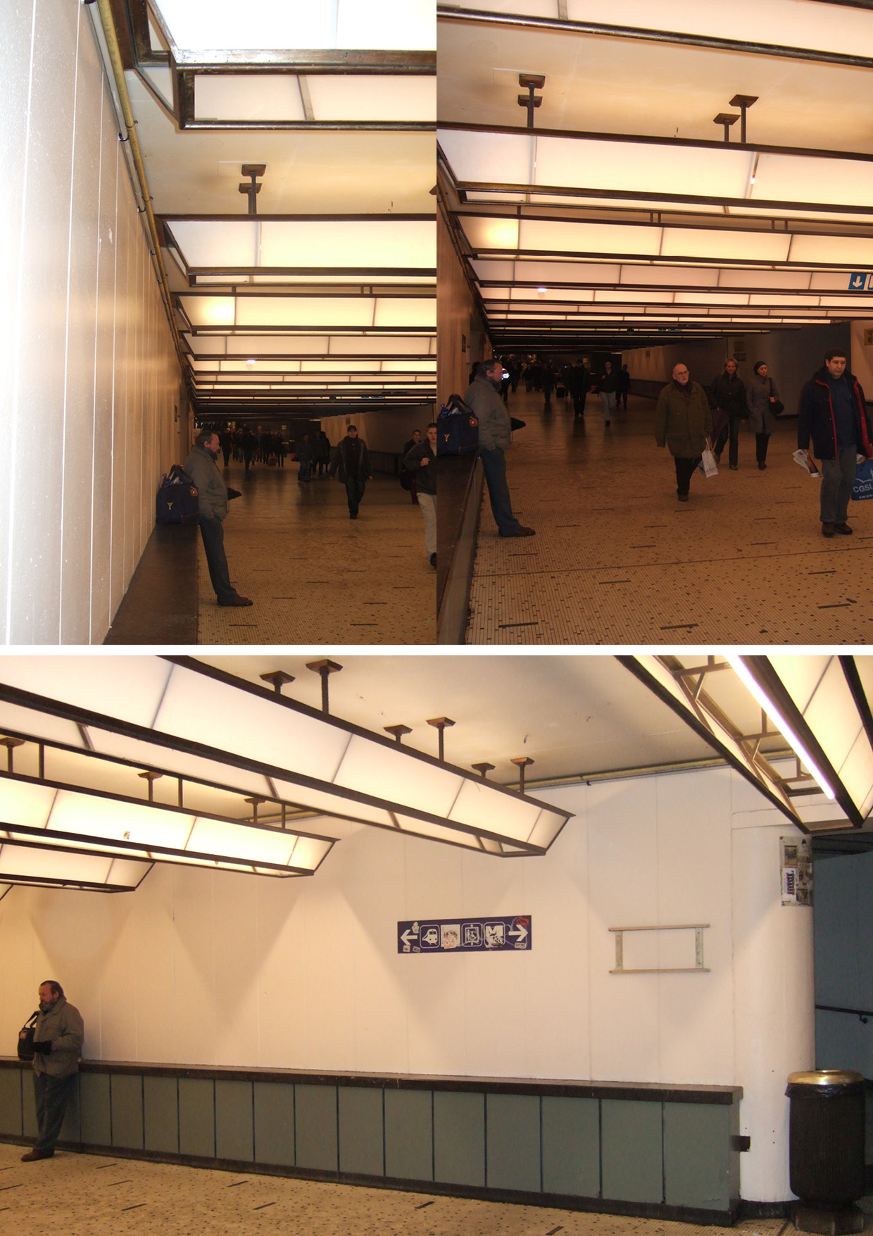 布鲁塞尔中央车站地铁站通道翻新工程丨比利时-11