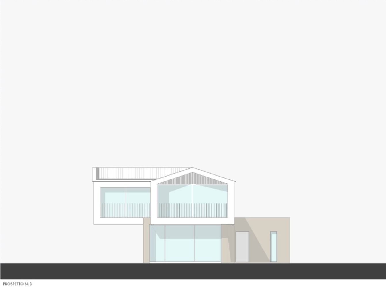 意大利 Treviso 郊区“T”形住宅设计-103