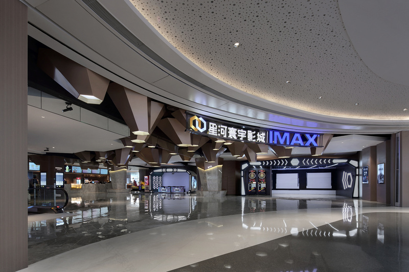 深圳雅宝CCP星河寰宇影城——六边形灰色古铜奢华空间-7