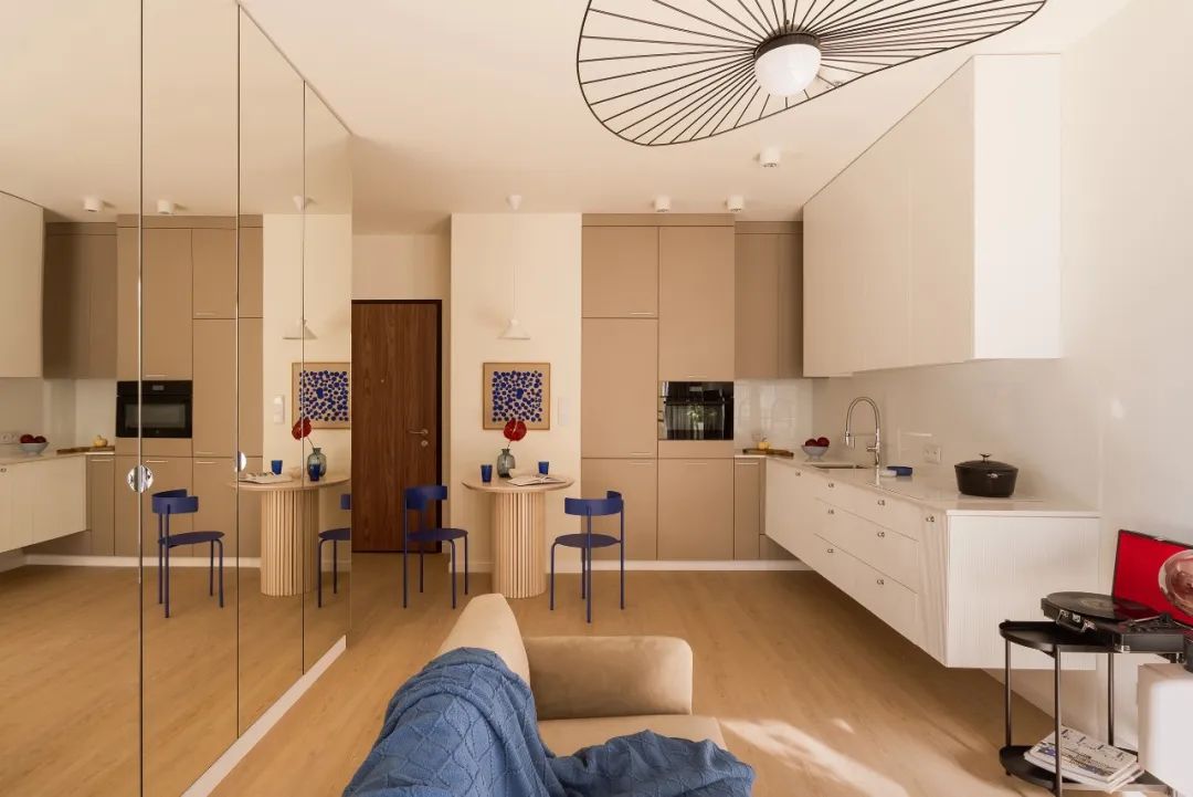 华沙 Mirów 住宅区 38㎡小宅设计丨波兰华沙丨KATARZYNA SOSIŃSKA INTERIORS-0