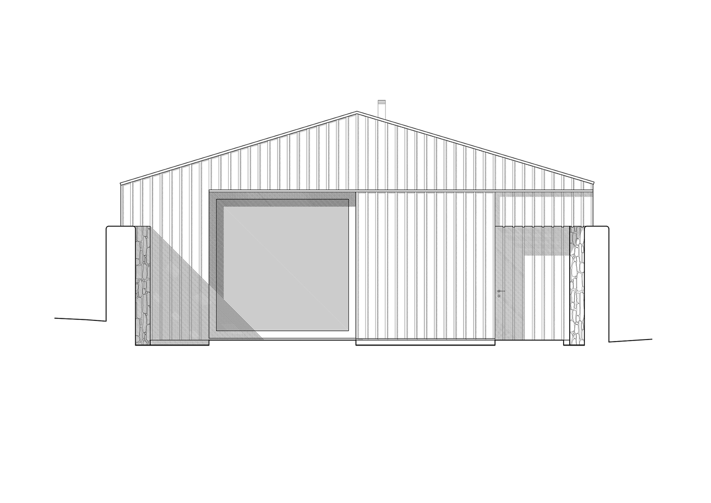 石墙下的现代宜居空间丨西班牙丨MAAV-36