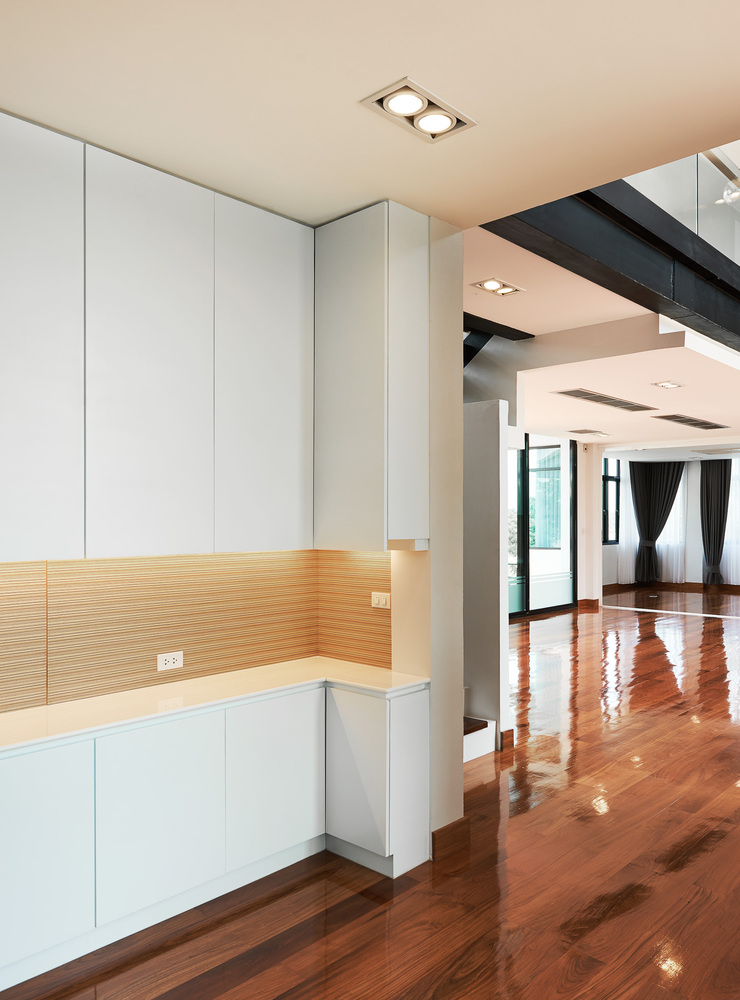 泰国田园风光中的现代钢结构之家-55