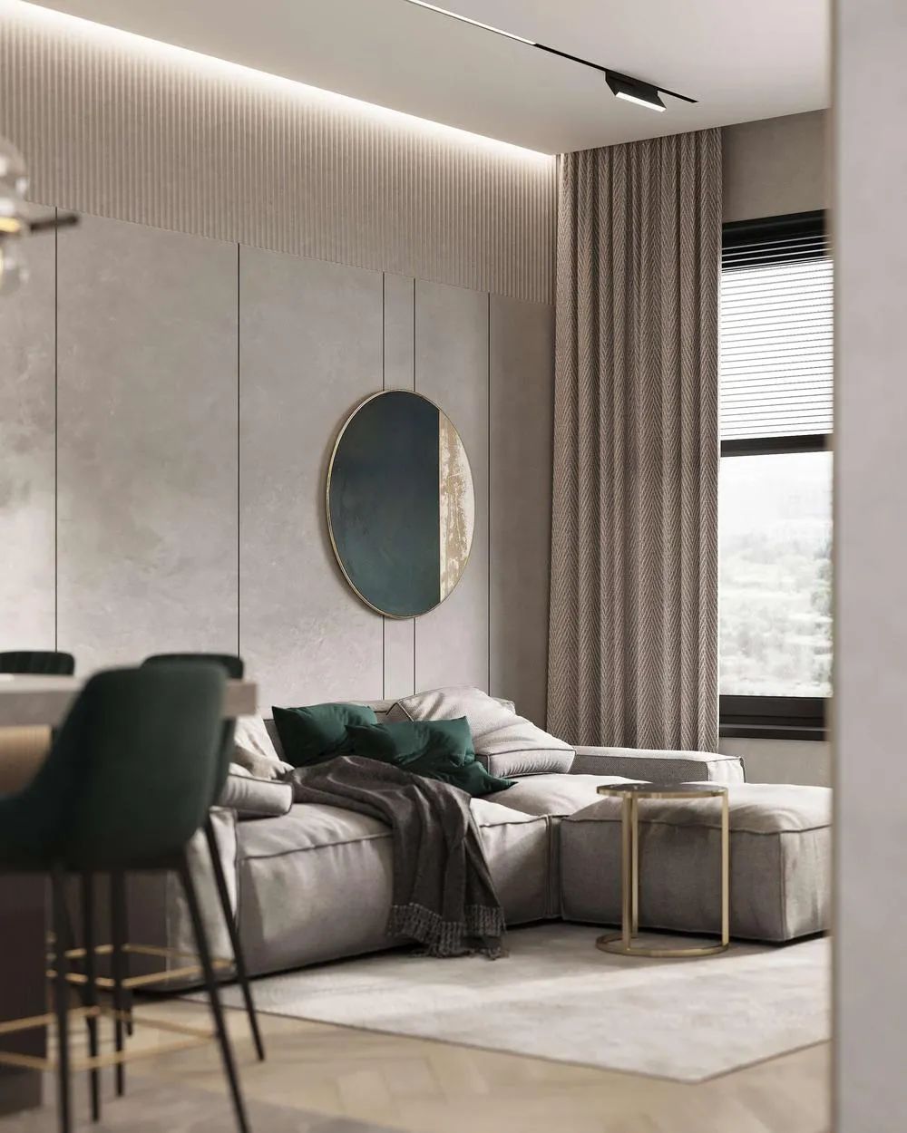 莫斯科 Osome Studio 的质感室内设计-7