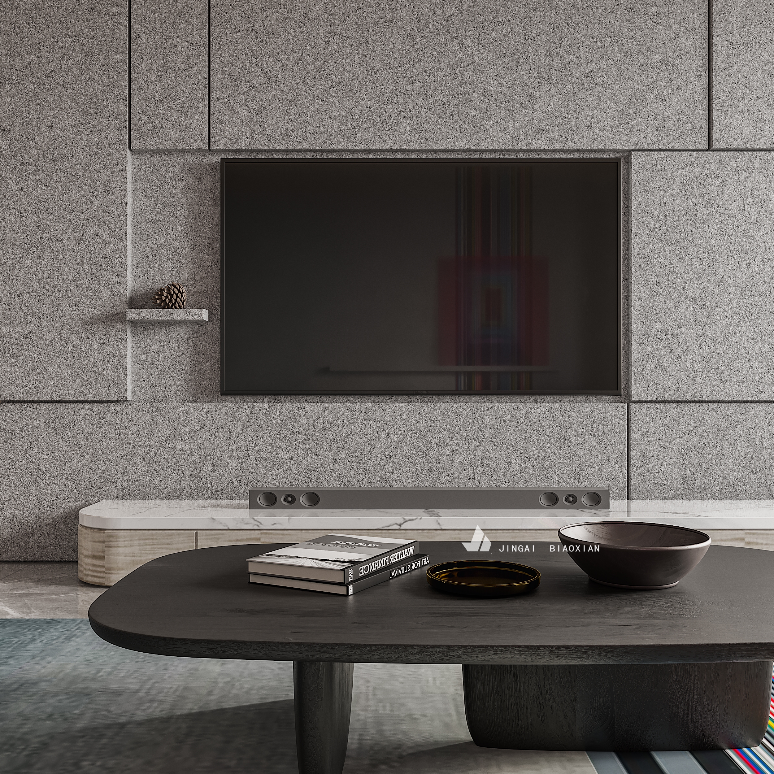 现代简约客餐厅设计案例-56