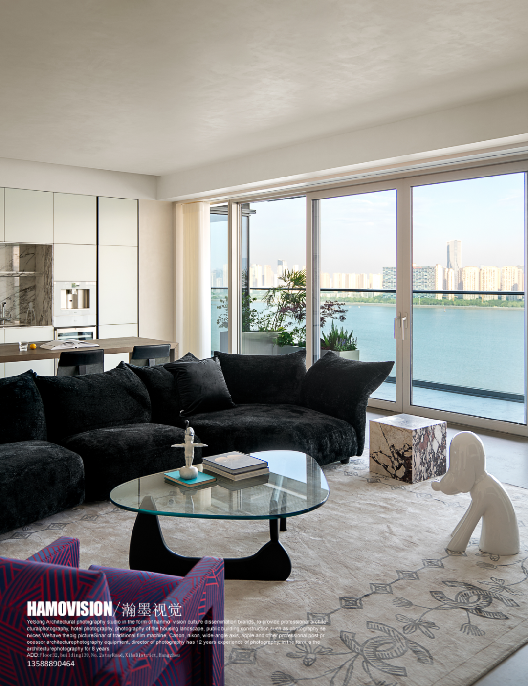 池陈平设计×私宅案例·梁振兴摄影|钱塘江畔“流动感”的生活哲学-32