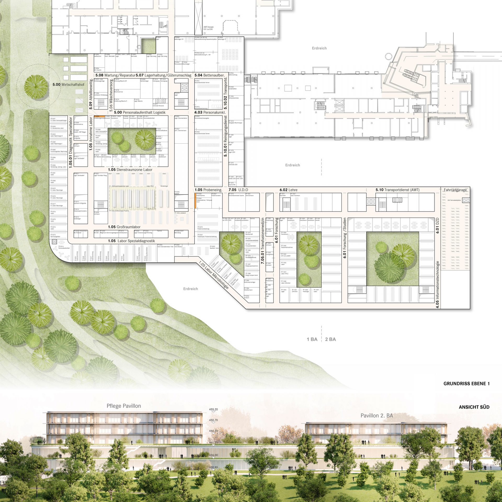 Neue Medizinische Klinik - NMK Gelenkbau - UKT Tübingen-4